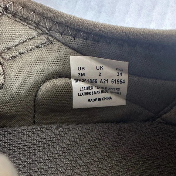 Merrell Hydro H2O Hiker Sandals Boys Size 3M Gray Orange Leather Strap - Picture 3 of 11